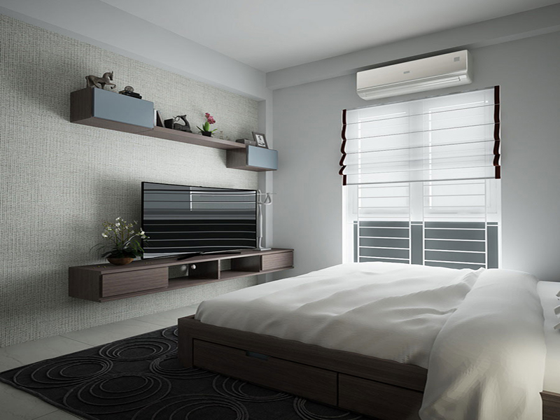 Nhiều gia đình lắp tivi trong phòng ngủ