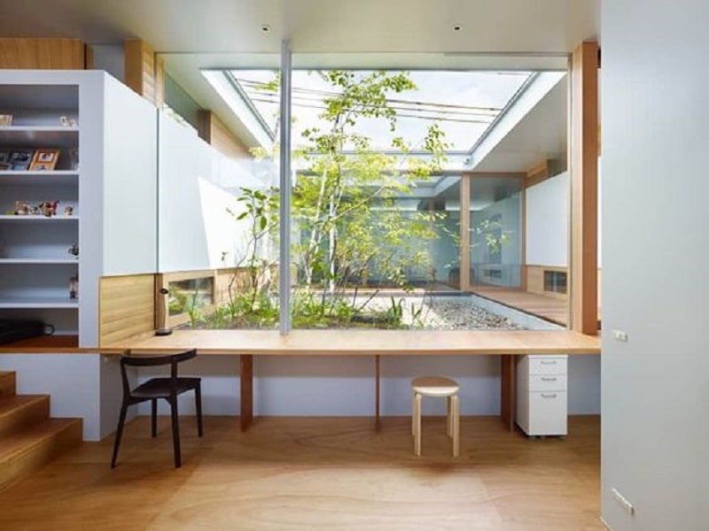 Những không gian trông khá gọn gàng và thiết kế nhẹ nhàng