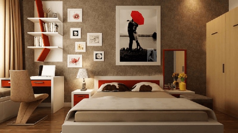 Những loại tranh nên treo trong phòng ngủ hợp lý