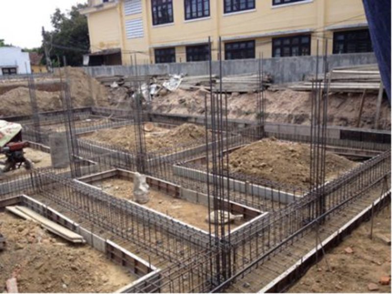 Những lưu ý khi chọn kết cấu móng nhà 2 tầng