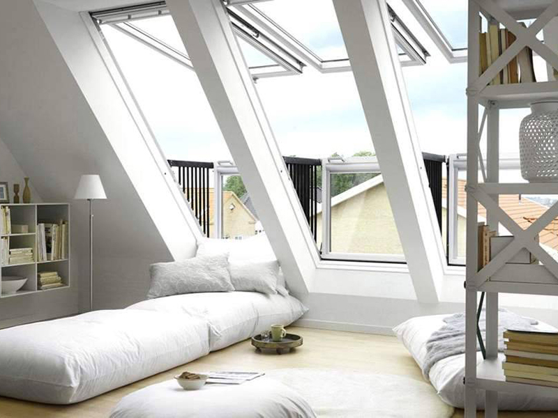 Những ý tưởng thiết kế phòng gác mái đẹp