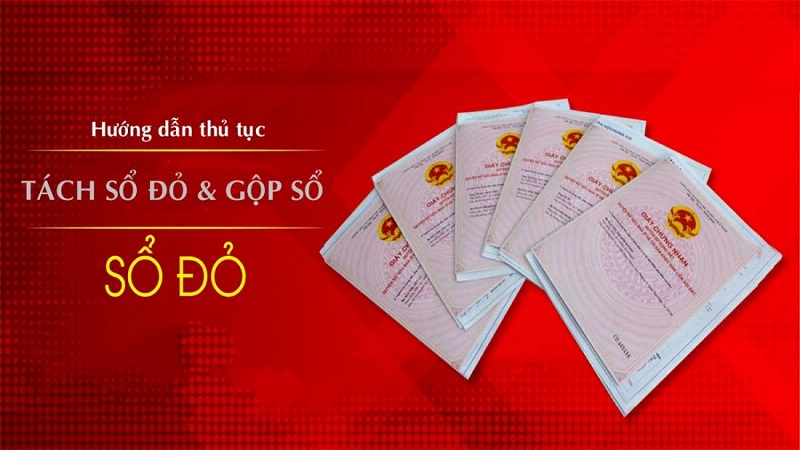 Nộp hồ sơ tách sổ