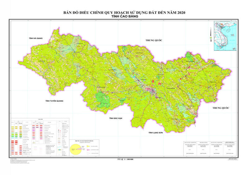 Phạm vi và tính chất lập quy hoạch tỉnh Cao Bằng