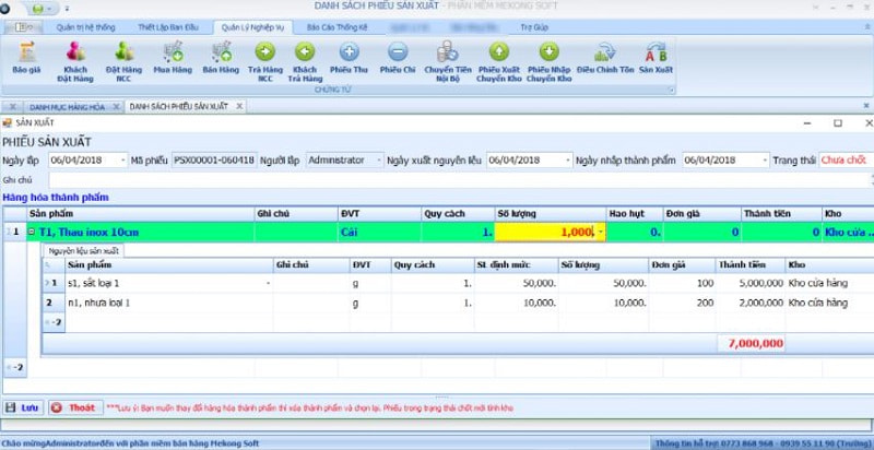 Phần mềm Mekongsoft