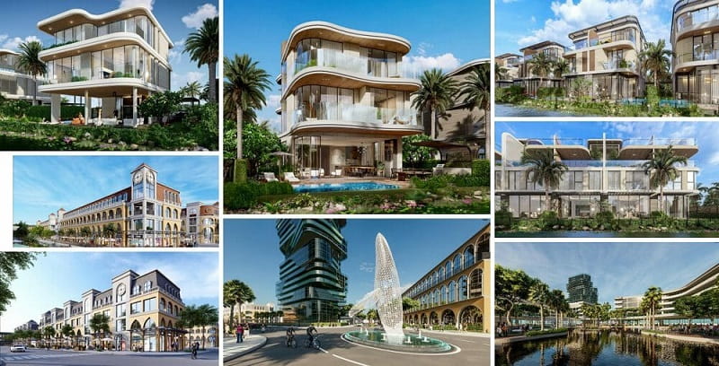 Quy hoạch dự nhà phố, biệt thự dự án