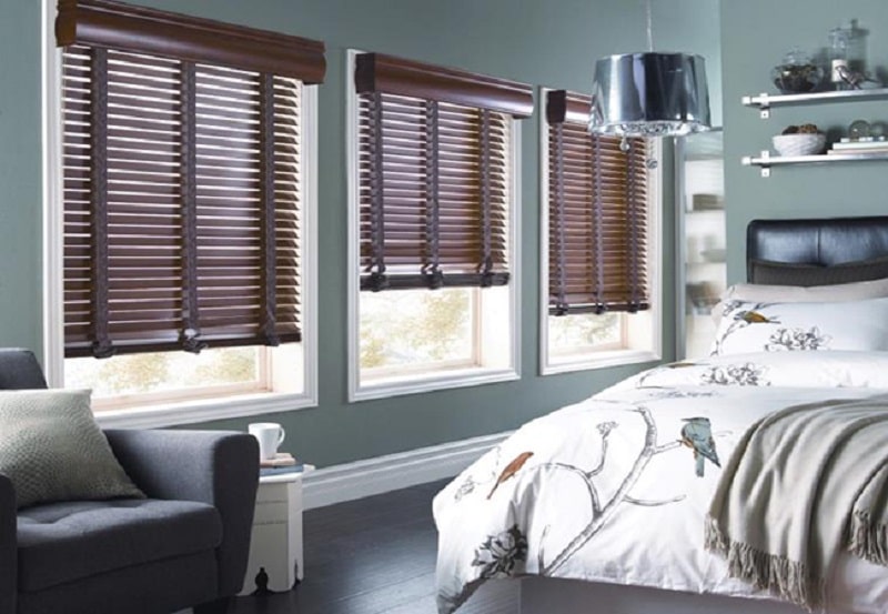 Rèm cửa bằng sáo gỗ chất liệu đến từ nguồn gốc tự nhiên