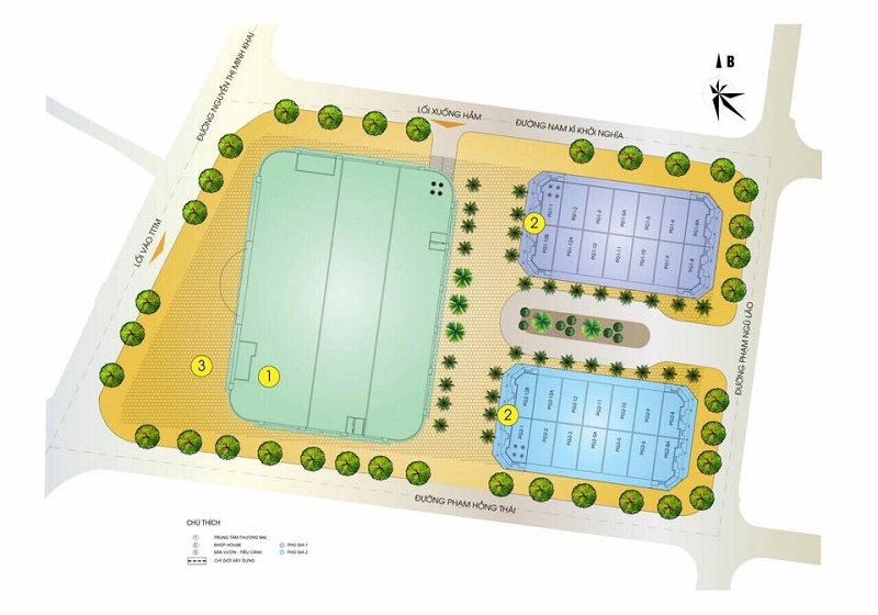 vincom shophouse trà vinh