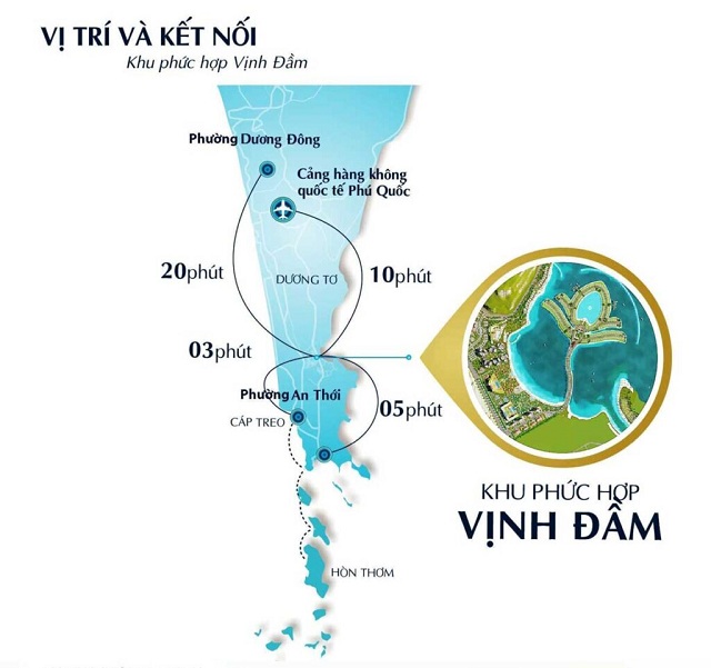 Sức hút đến từ vị trí đắc địa của Selavia Bay Phú Quốc