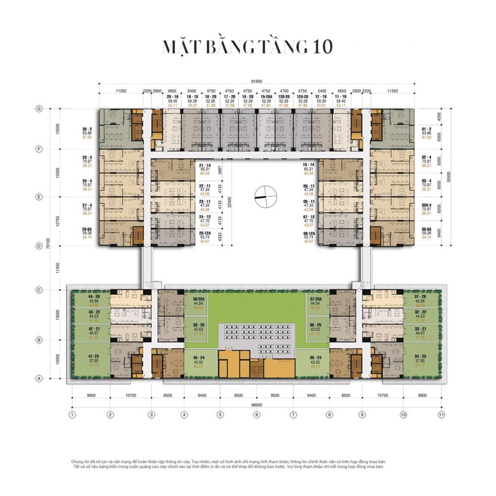 officetel charmington t one tân sơn nhất