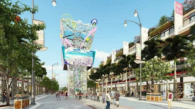 Tháp Coutdown Tower thiết kế độc đáo