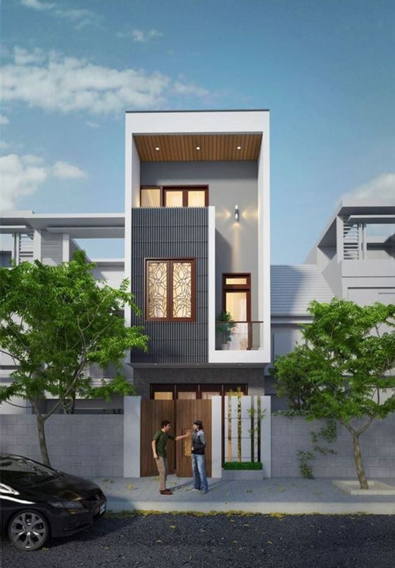 Thiết kế nhà nhỏ đẹp 40m2 3 tầng