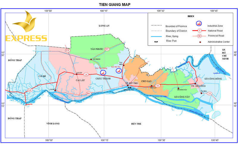 Thông tin cơ bản tỉnh Tiền Giang