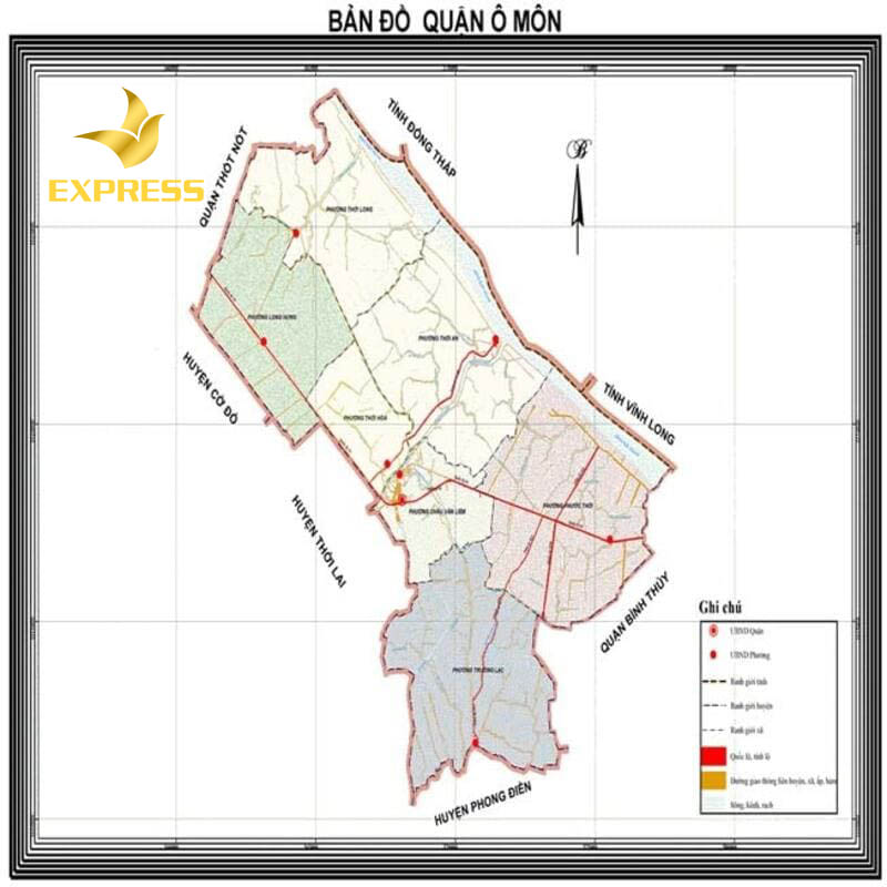 Thông tin cơ bản về quận Ô Môn thành phố Cần Thơ