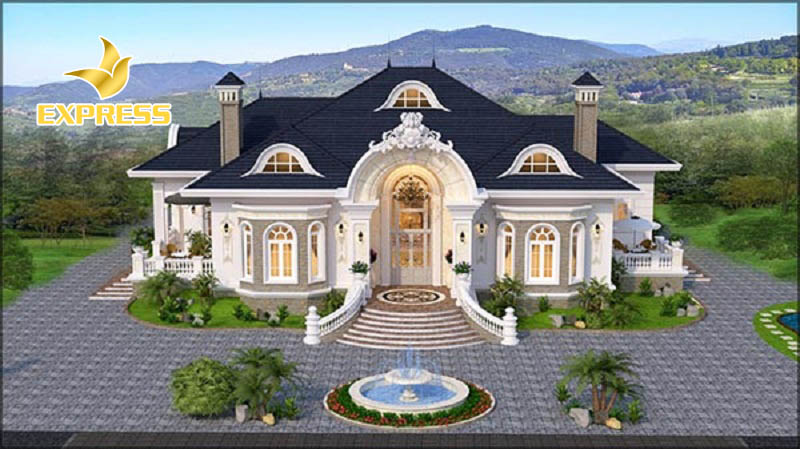 Tổng hợp những điều cần biết về những mẫu thiết kế biệt thự tân cổ điển