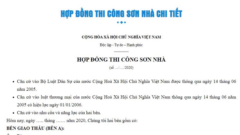 Tuyệt đối không thỏa thuận bằng lời nói, cần giao dịch trên hợp đồng