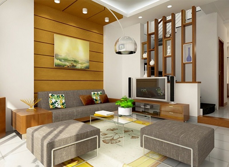 Vách cầu thang giật cấp được biết đến với kiểu dáng thiết kế sang trọng, lịch sự, bắt mắt và thông dụng