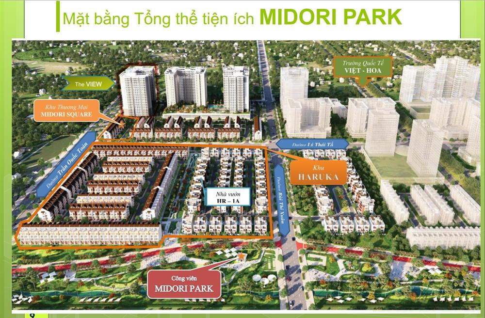 khu đô thị midori park