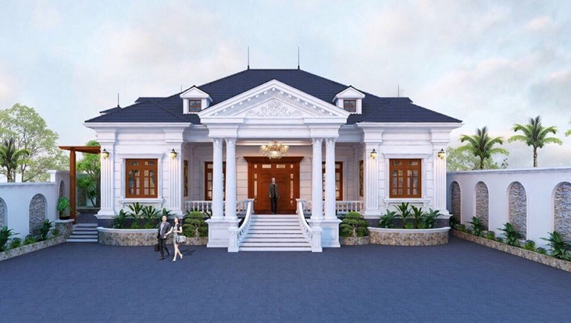 Vì sao nên xây biệt thự nhà vườn 1 tầng 3 phòng ngủ?