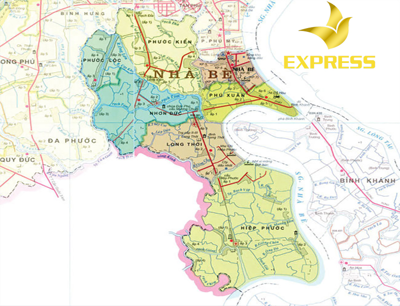 Vị trí chiến lược của huyện Nhà Bè