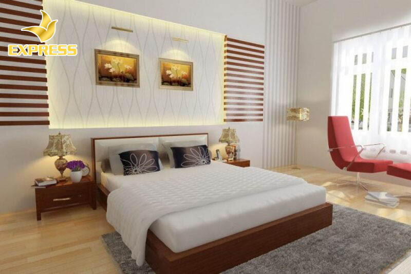 Vị trí đặt giường ngủ hợp phong thủy giúp gia chủ cải thiện sức khỏe và gặp nhiều may mắn