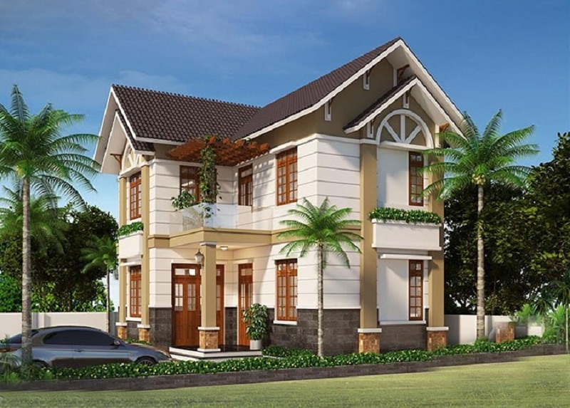 Việc xây dựng nhà vườn tại nông thôn sẽ giúp cả gia đình luôn cảm thấy thư thái khi quay trở về nhà sau thời gian làm việc.