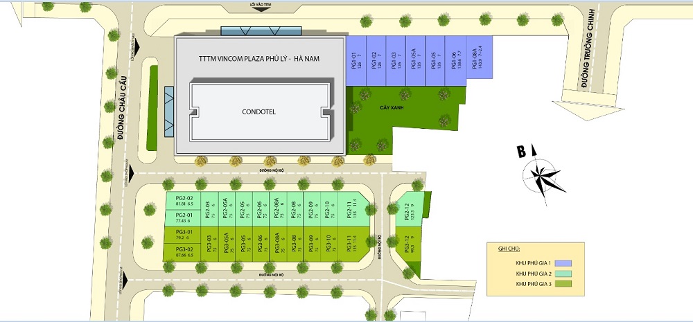 vincom shophouse phủ lý