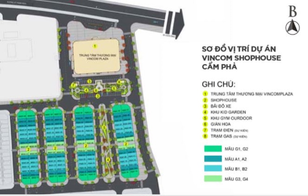 vincom shophouse cẩm phả