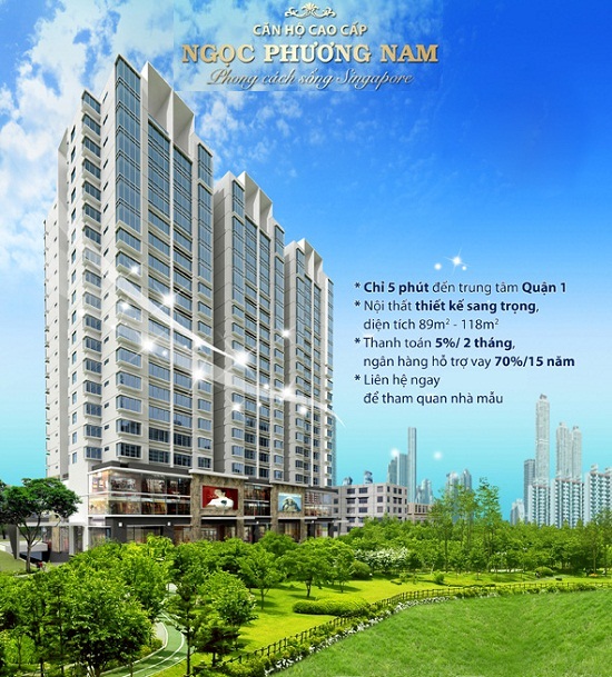 THÔNG TIN DỰ ÁN NGỌC PHƯƠNG NAM QUẬN 8