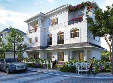 MẶT BẰNG BIỆT THỰ VINHOMES CENTRAL PARK