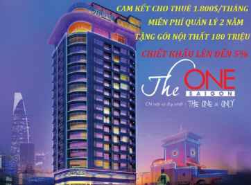 MẶT BẰNG THE ONE SAIGON