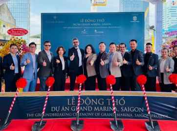 Khởi công dự án bất động sản hàng hiệu Grand Marina Saigon