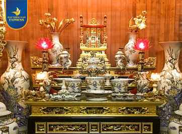 Hướng dẫn cách sắp xếp bàn thờ trong gia đình đơn giản 