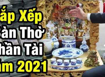 Cách sắp xếp bàn thờ thần tài dành cho người kinh doanh