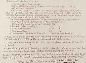 Thông tin các trường hợp phải xin cấp giấy phép xây dựng tạm