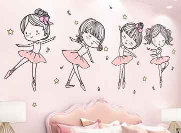 Mẫu giấy dán tường phòng ngủ trẻ em hot hiện nay 