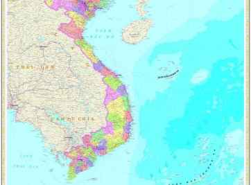 Tìm hiểu thông tin về bản đồ địa lý Việt Nam