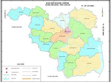 Cập nhật bản đồ quy hoạch huyện Cần Giuộc mới nhất hiện nay