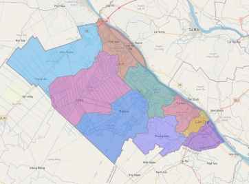 Bỏ túi bản đồ miền Tây cho khách du lịch, tham quan