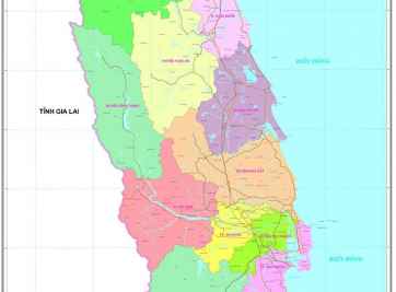 Bản đồ quy hoạch tỉnh Bình Định năm 2021, tầm nhìn 2050