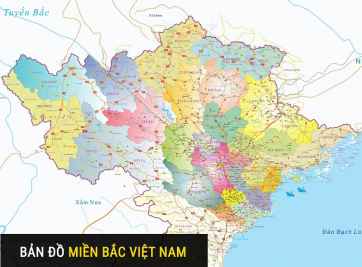 Ngắm nhìn bản đồ miền Bắc thu nhỏ