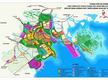 Bản đồ quy hoạch Hải Phòng 2021, tầm nhìn 2050