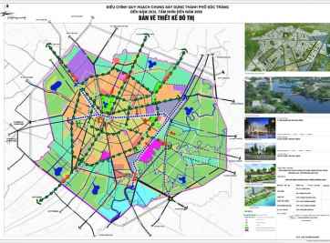 Chi tiết bản đồ quy hoạch thành phố Sóc Trăng hiện nay