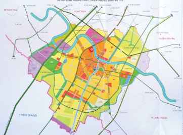 Bản đồ quy hoạch thành phố Tân An mới nhất năm 2021 