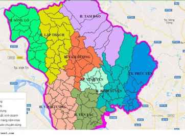 [Chi tiết] Bản đồ quy hoạch tỉnh Vĩnh Phúc từ 2021 đến 2030