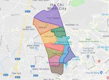 Thông tin quy hoạch và bản đồ quy hoạch quận Tân Phú bạn nên biết
