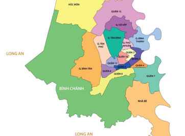 Bản đồ tp HCM. Thông tin quy hoạch thành phố mới nhất
