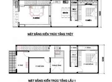 Chi tiết các mẫu nhà đẹp 2 tầng 5x15m hot hiện nay