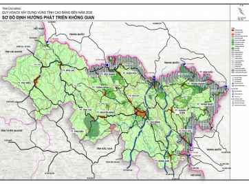 [Thông tin] Kế hoạch và bản đồ quy hoạch tỉnh Cao Bằng