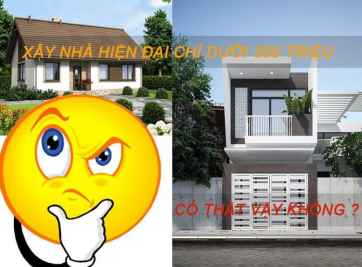 Cách xây nhà 2 tầng với 300 triệu cùng với batdongsanexpress