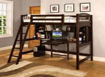  Tối ưu hóa không gian nhờ giường ngủ kết hợp bàn học